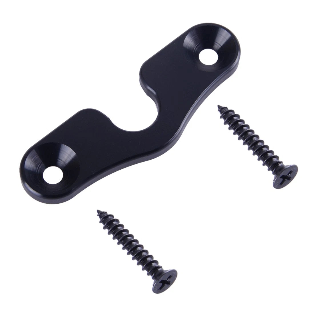 Black Metal Sun Visor Clips for Jeep Wrangler JK JL Gladiator JT
