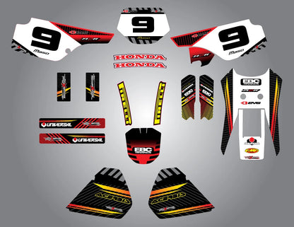 Full Custom Graphic Kit for Honda XR 250 (1986-1995)