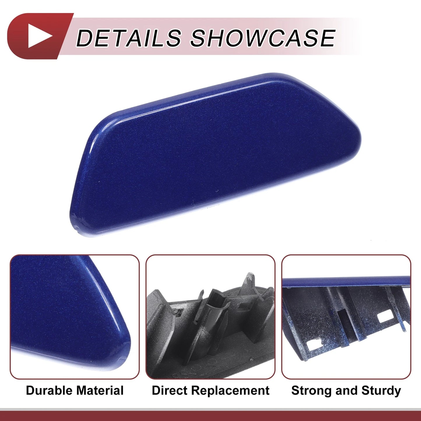 Front Right Washer Nozzle Cover for Subaru Forester (2013-2015) Blue