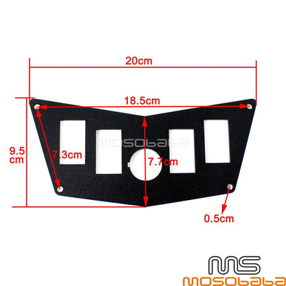 Dash Rocker Panel Accessories for Polaris RZR 800, RZR XP 900, RZR 570