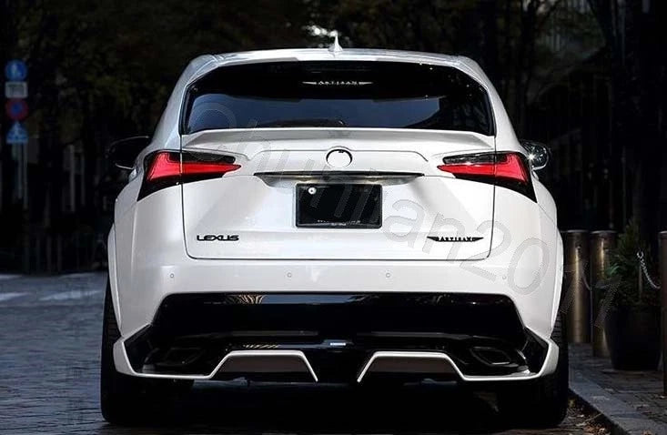 Unpainted Factory Style Spoiler Wing ABS for Lexus NX200T NX300H (2015-2017)