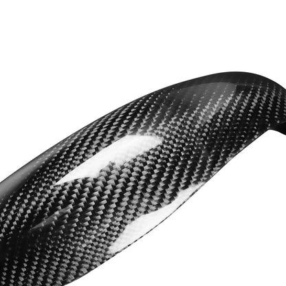 Real Carbon Fiber Wing Mirror Cover Caps Trim Fit For Porsche 911 997 2005-2009