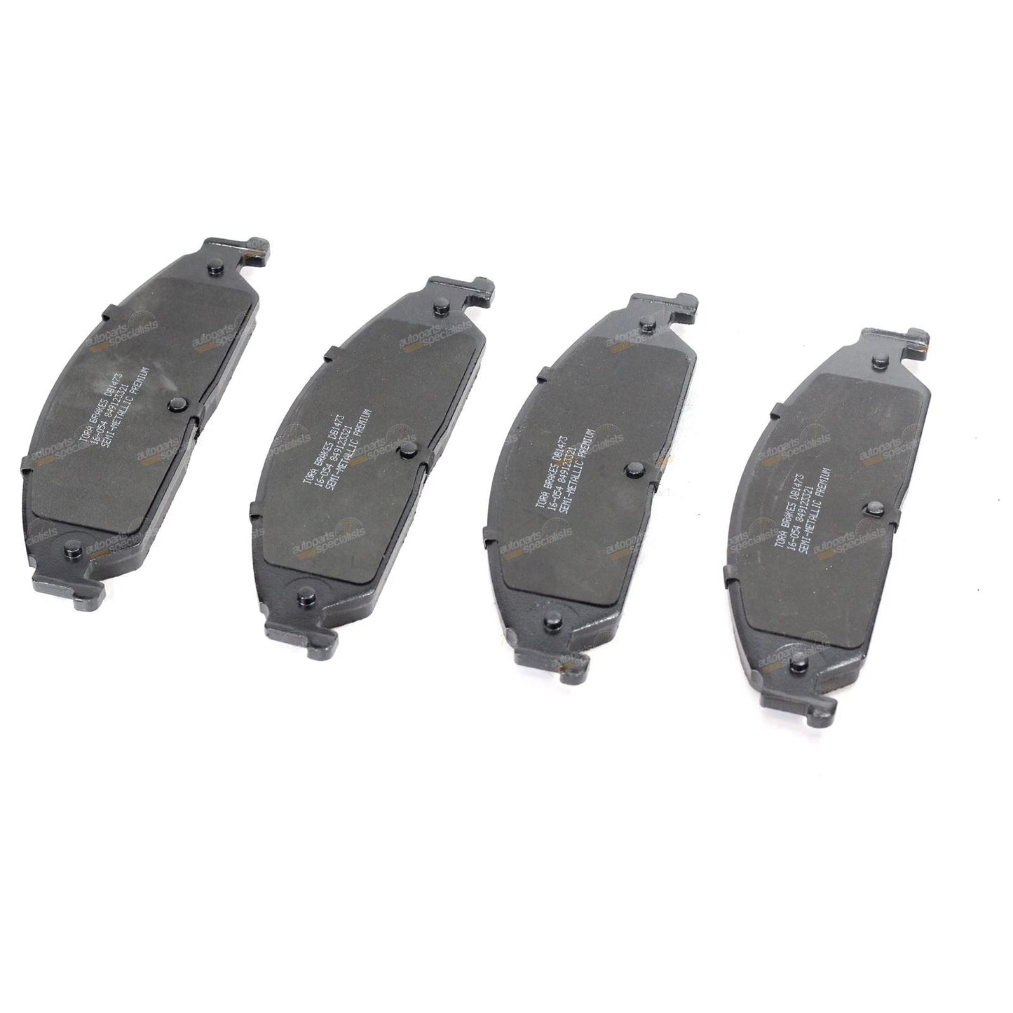 Front Disc Rotors + Brake Pads for Ford Territory MK RWD AWD (2004-2014)