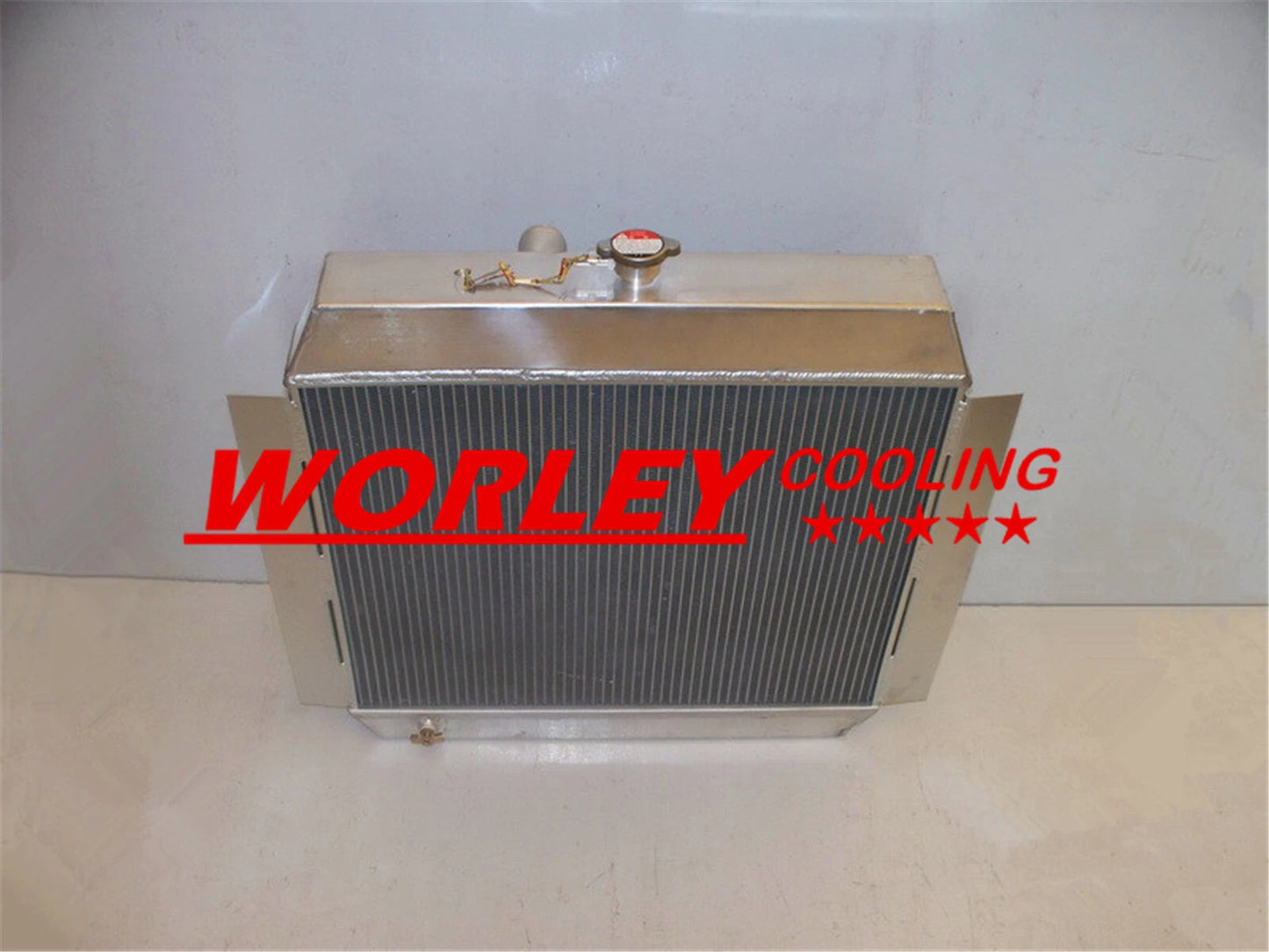 3ROW Radiator for CHEVROLET CORVETTE C1 235 IN3 L6 (1953-1955) + FAN