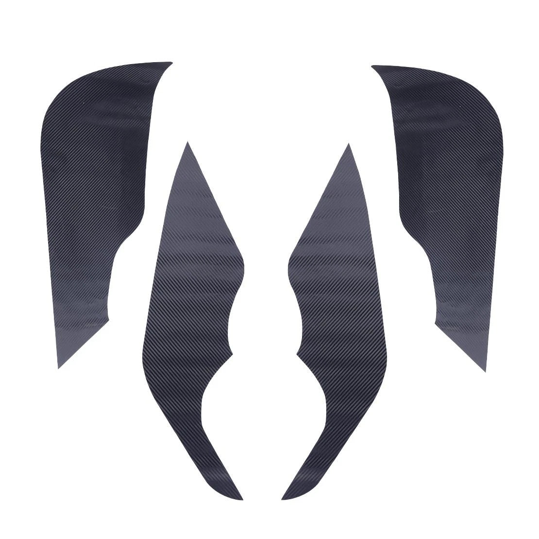 Anti Kick Fit Door Pad for Honda Fit Jazz (2014-2018) Carbon Fiber Style Film