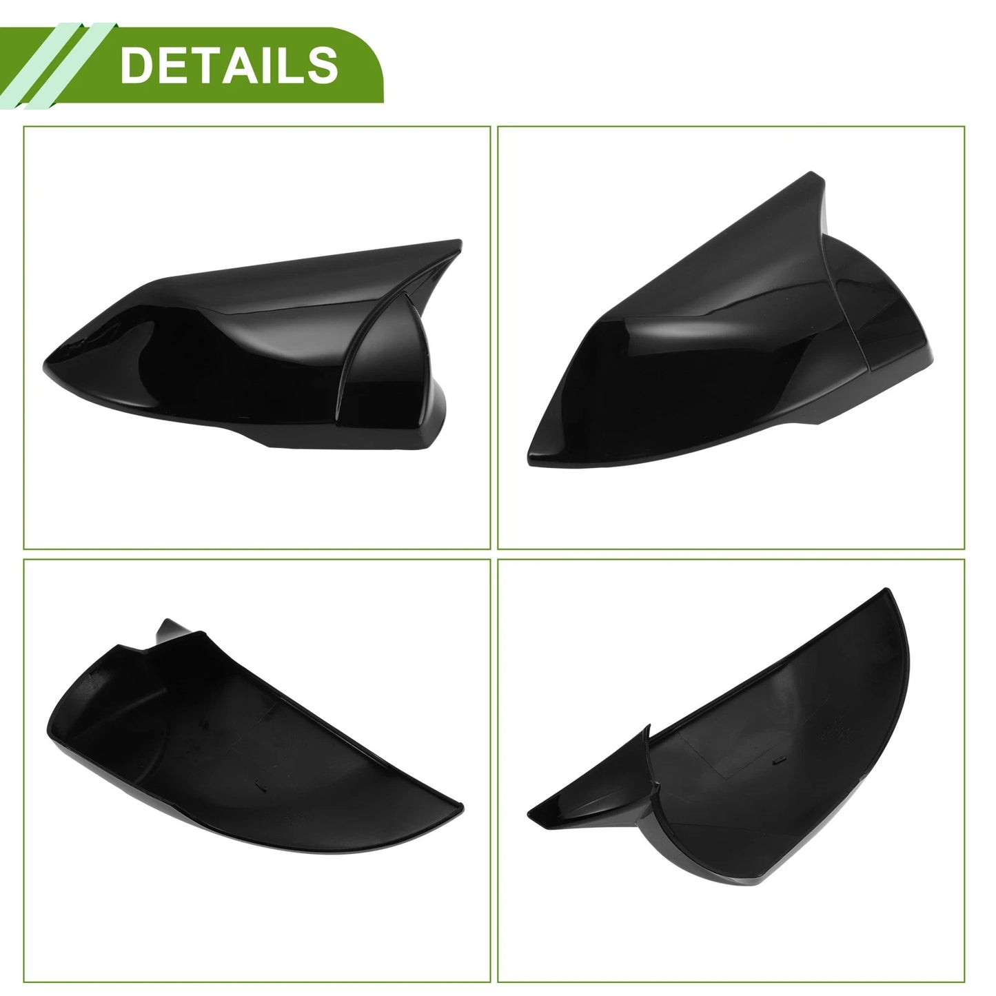 Left Right Side Mirror Cover Caps for Hyundai Elantra (2021-2024)