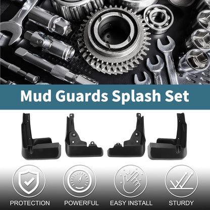 Mud Flaps Splash Guards 1 Set for Toyota Corolla (2019-2023)