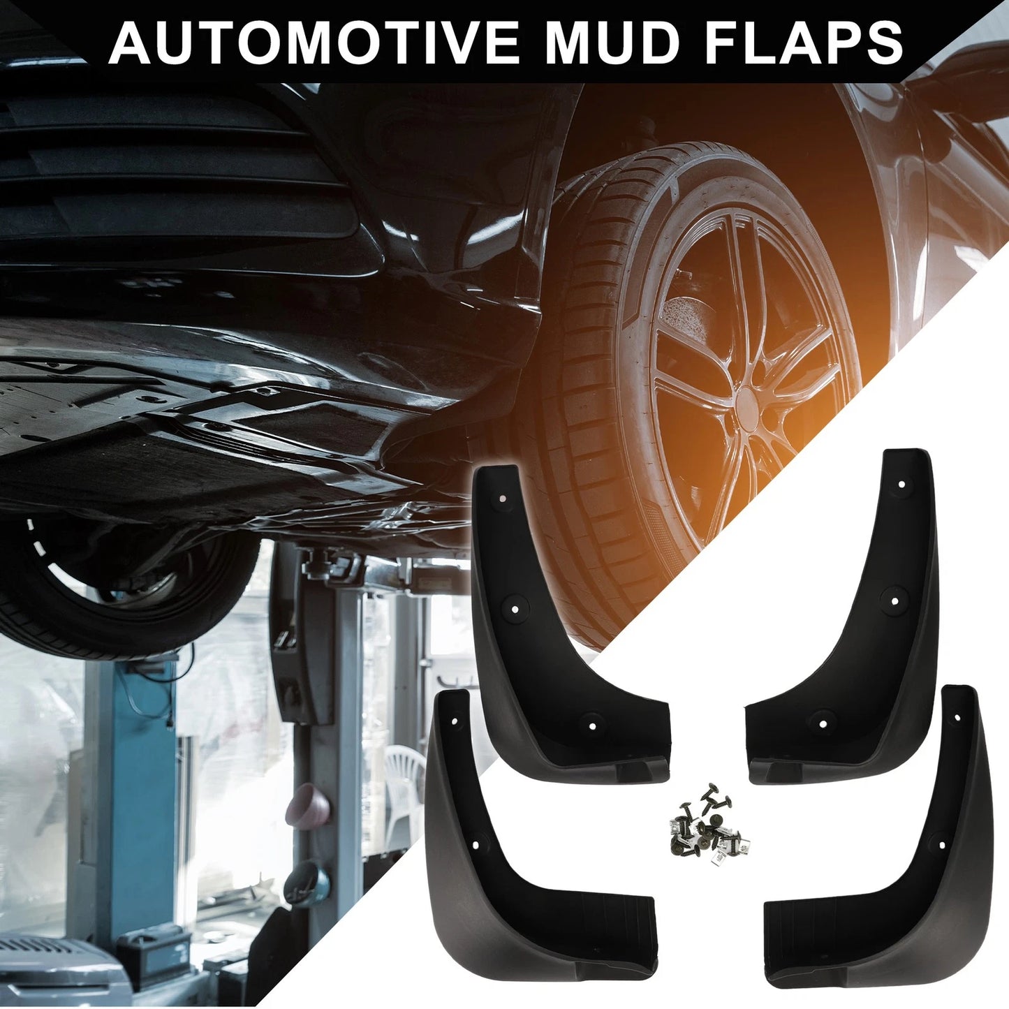 Mud Flap Splash Guards for Kia Sportage R (2011-2016)