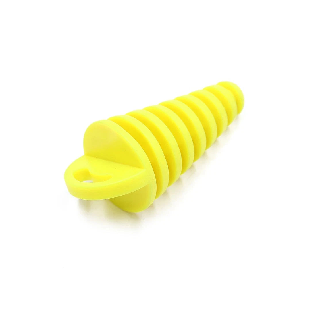 Muffler Wash Plug / 15-38mm / Yellow Rubber Motorcycle Silencer for Motorcycle