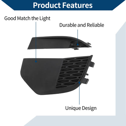 1 Pc Front Left Fog Light Grill for Land Rover Discovery Sport (2015-2023)