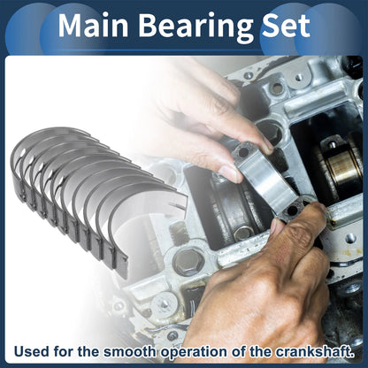 Main Bearing Set for Toyota DYNA (1984-1988) - 10 Pcs