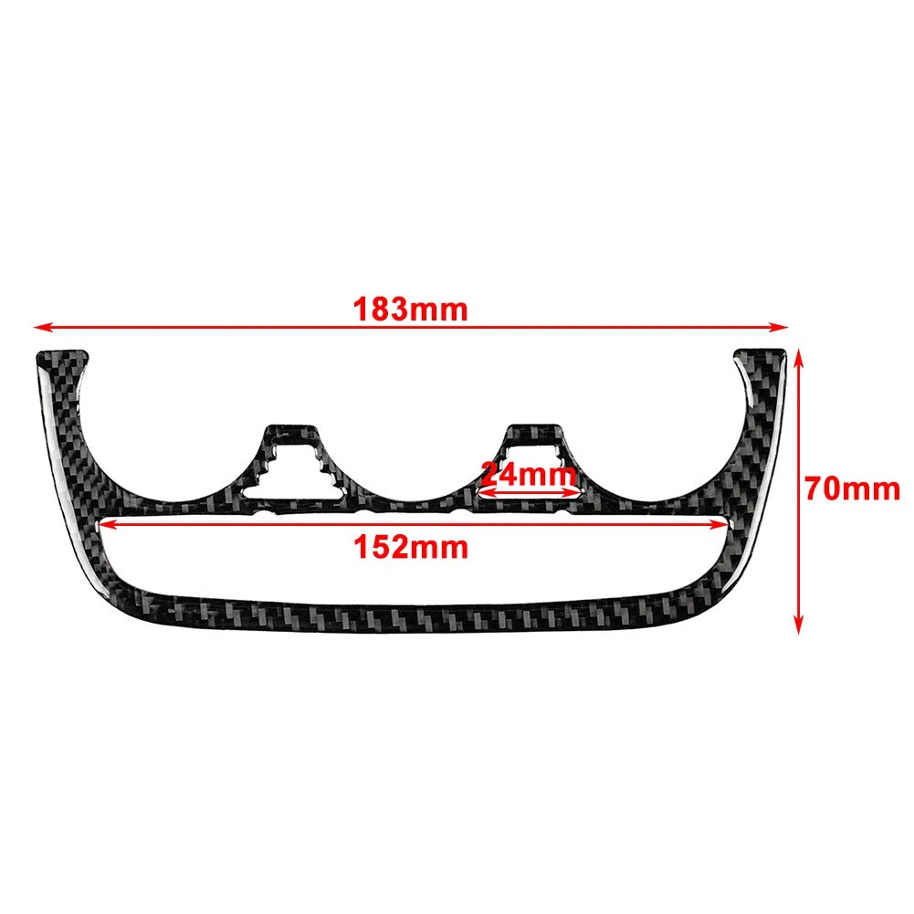 Center Console Air Conditioner Switch Button Cover for Audi TT TTS (2008-2014)