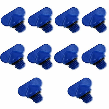 Manifold & Block Drain Plug Screws Set of 10 for MerCruiser Models