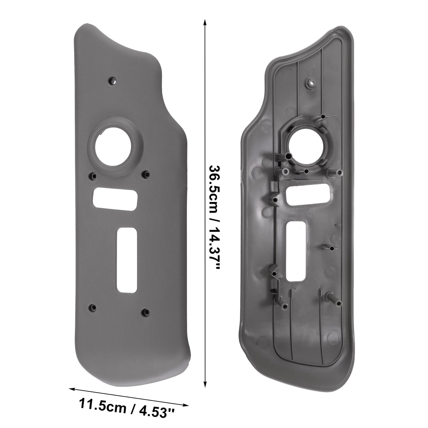Front Left Seat Switch Housing Trim Bezel Panel for GMC Yukon XL 1500 Gray