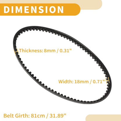 Drive Belt V-Belt for Suzuki 50 Ay Ayw Katana (1997-2000)