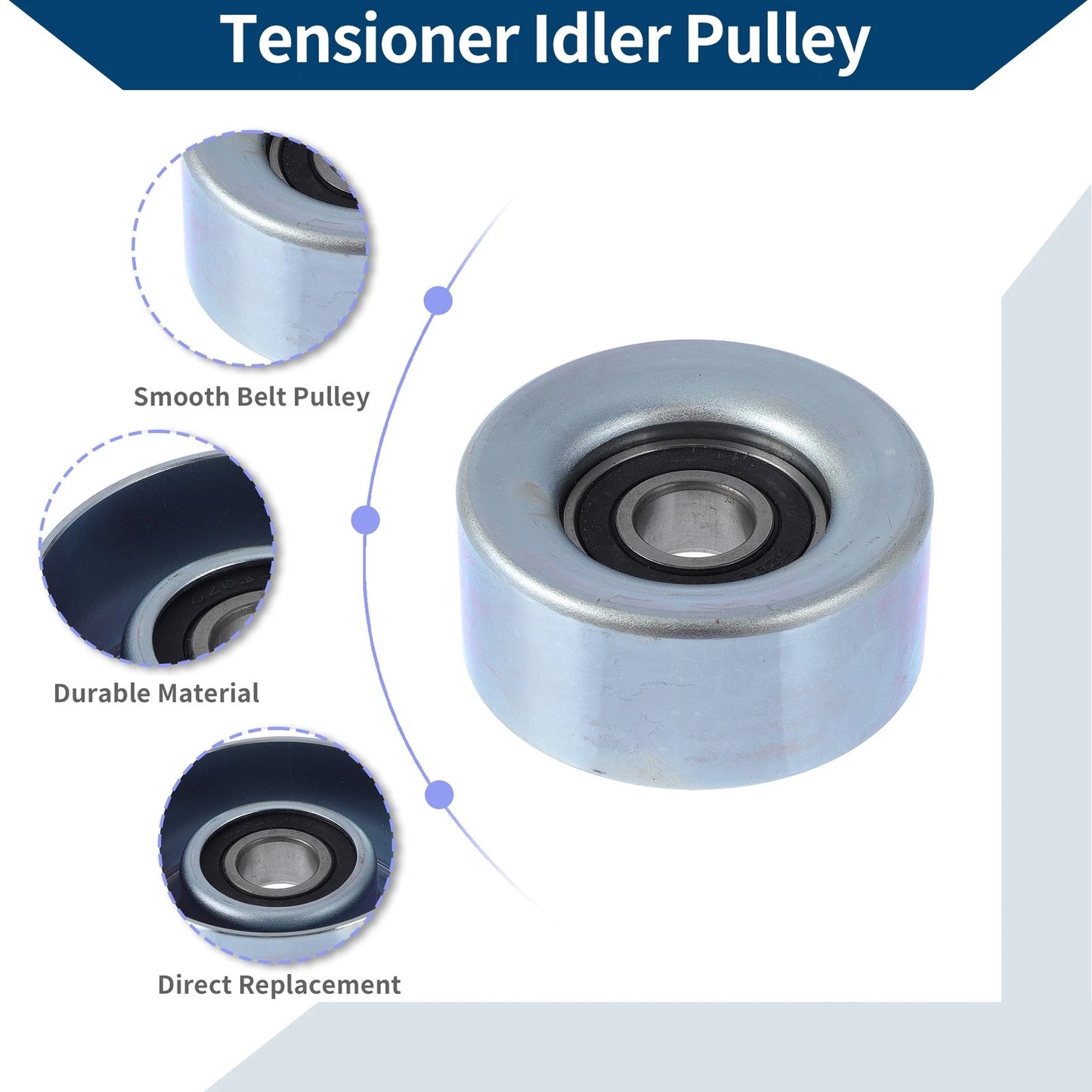 Drive Belt Idler Pulley for Honda Civic (2006)