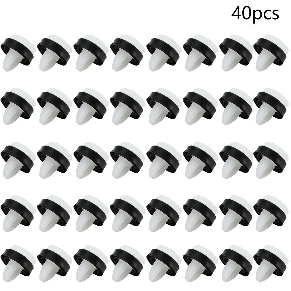 40 Pcs Front Door Trim Clips for Ford Transit Connect, Land Rover LR3