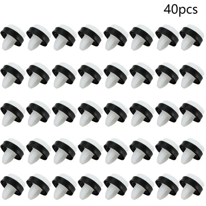 40 Pcs Front Door Trim Clips for Ford Transit Connect, Land Rover LR3