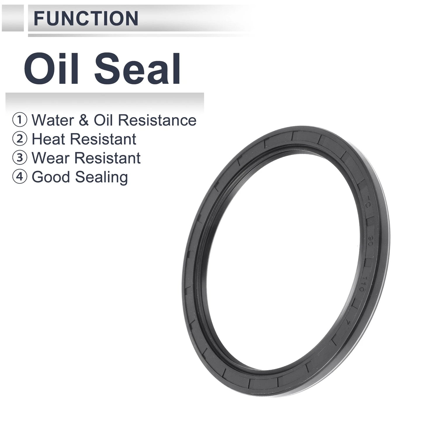 Oil Seal 90x110x7mm 5 x Seal Ring Rotary Shaft Nitrile Rubber for Make Model