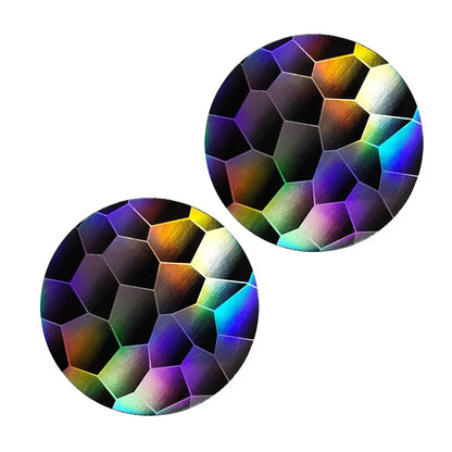 Holographic Cup Holder Insert Coasters for Universal Cars