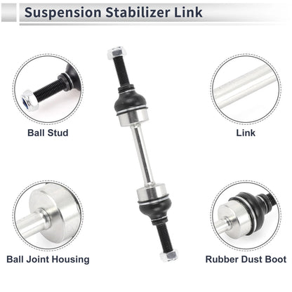 Front Stabilizer Bar Links with 2 x Bushings for Ford F-150 (2009-2014)