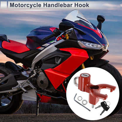 Double-Fork Metal Motorcycle Hanging Hook 1 Set for Motorcycle