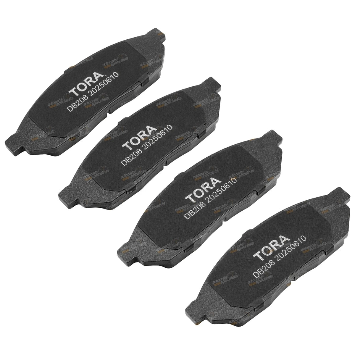 Front Disc Brake Pad Set for Suzuki Hatch SS80V 0.8L F8A (1980-1985)