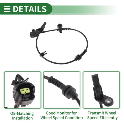ABS Wheel Speed Sensor for Chevrolet Sail 3 Rear Left