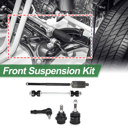 10 x Front Suspension Kit Tie Rod Ends & Sway Bar Links for Ford Explorer (2002-2003)
