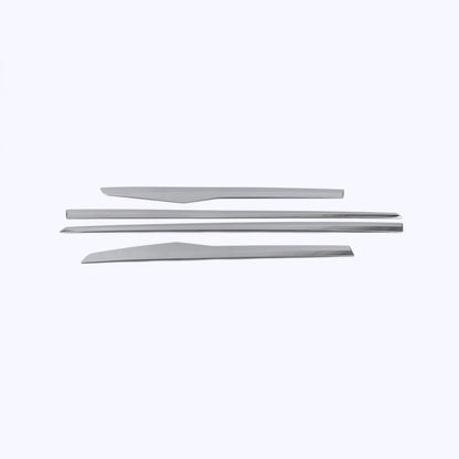 Steel Door Side Body Molding Cover Trim for Toyota Highlander (2020-2023) 4 x pcs