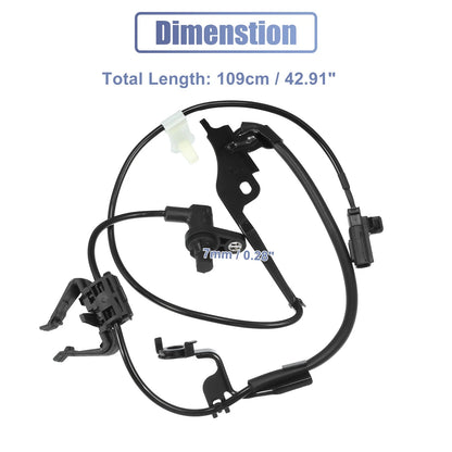 Front Left ABS Wheel Speed Sensor for Toyota Highlander (2008–2013)