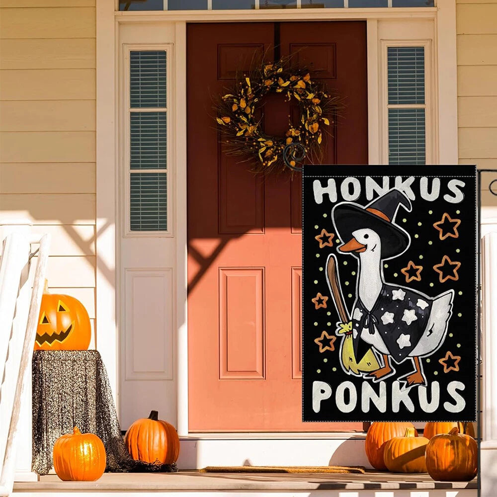 30 x 45cm Halloween Garden Flag Seasonal Yard Decoration for Outdoor Decor