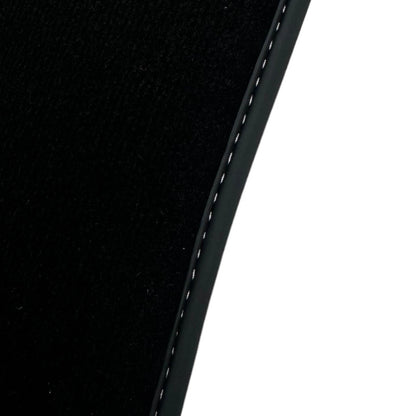 Car Mats for Ferrari 812 Superfast with Red Alcantara Leather (2017-2023)