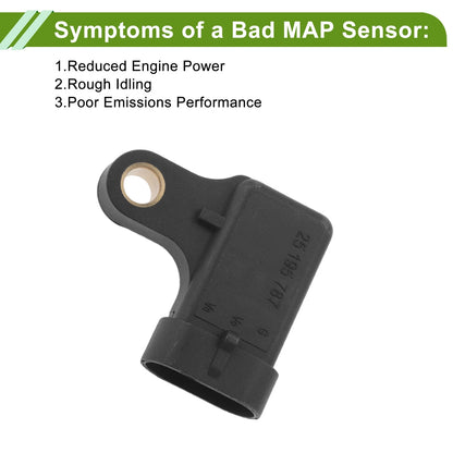 Manifold Absolute Pressure MAP Sensor for Chevrolet Aveo (2002 - 2023)