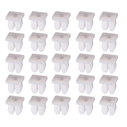 40 x Nylon Nut Screw Grommet Clips for Toyota Honda Mazda