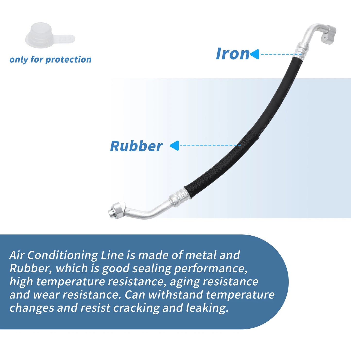 A/C Refrigerant Liquid Hose for BMW 528i (2012-2016)