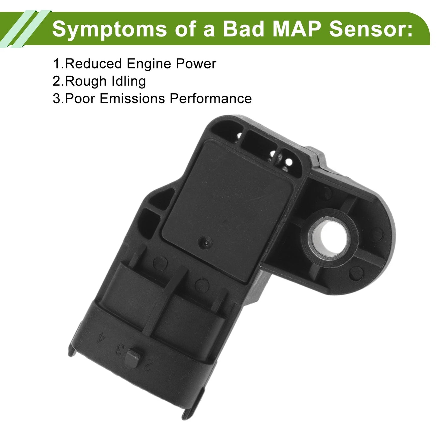 Manifold Absolute Pressure MAP Sensor for Porsche Cayenne Turbo