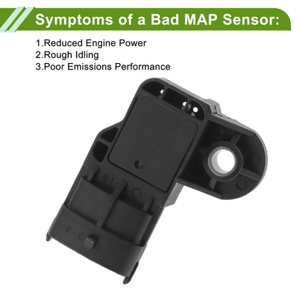 Manifold Absolute Pressure MAP Sensor for Porsche Cayenne Turbo