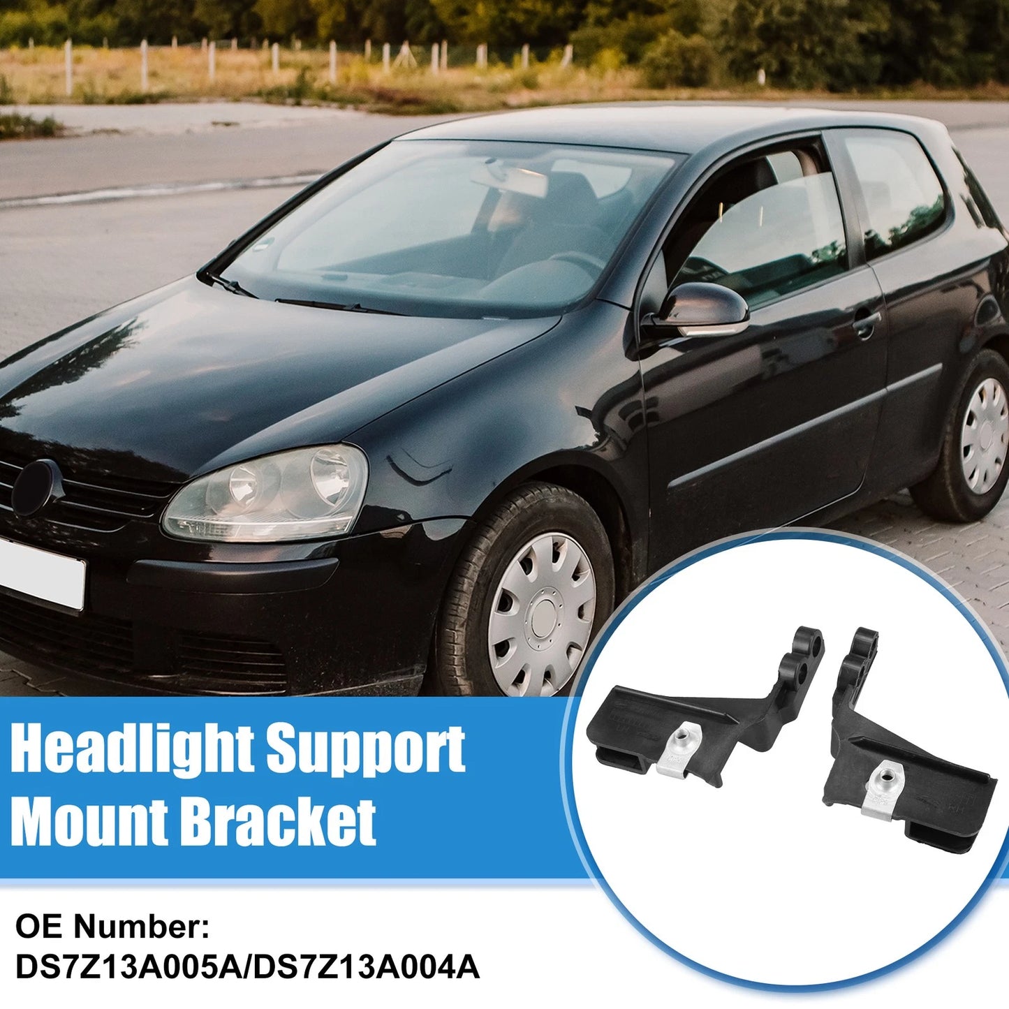 Front Side Headlight Support Mount Bracket for Ford Lincoln