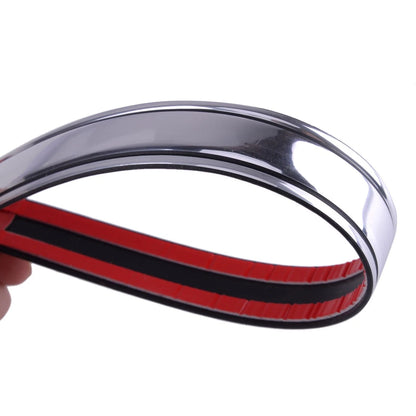 Chrome Guard Strip Protector for Truck 4x Corner Moulding Bumper (40cm)
