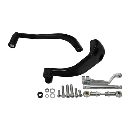 Black Mid Controls Shift Side Kit for Harley Fat Bob Sport Glide (2018-2025)