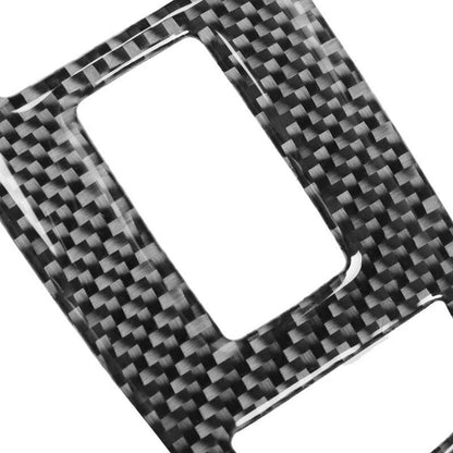 Real Carbon Fiber Door Window Switch Cover Trim Fit For Dodge Charger 2011-2014
