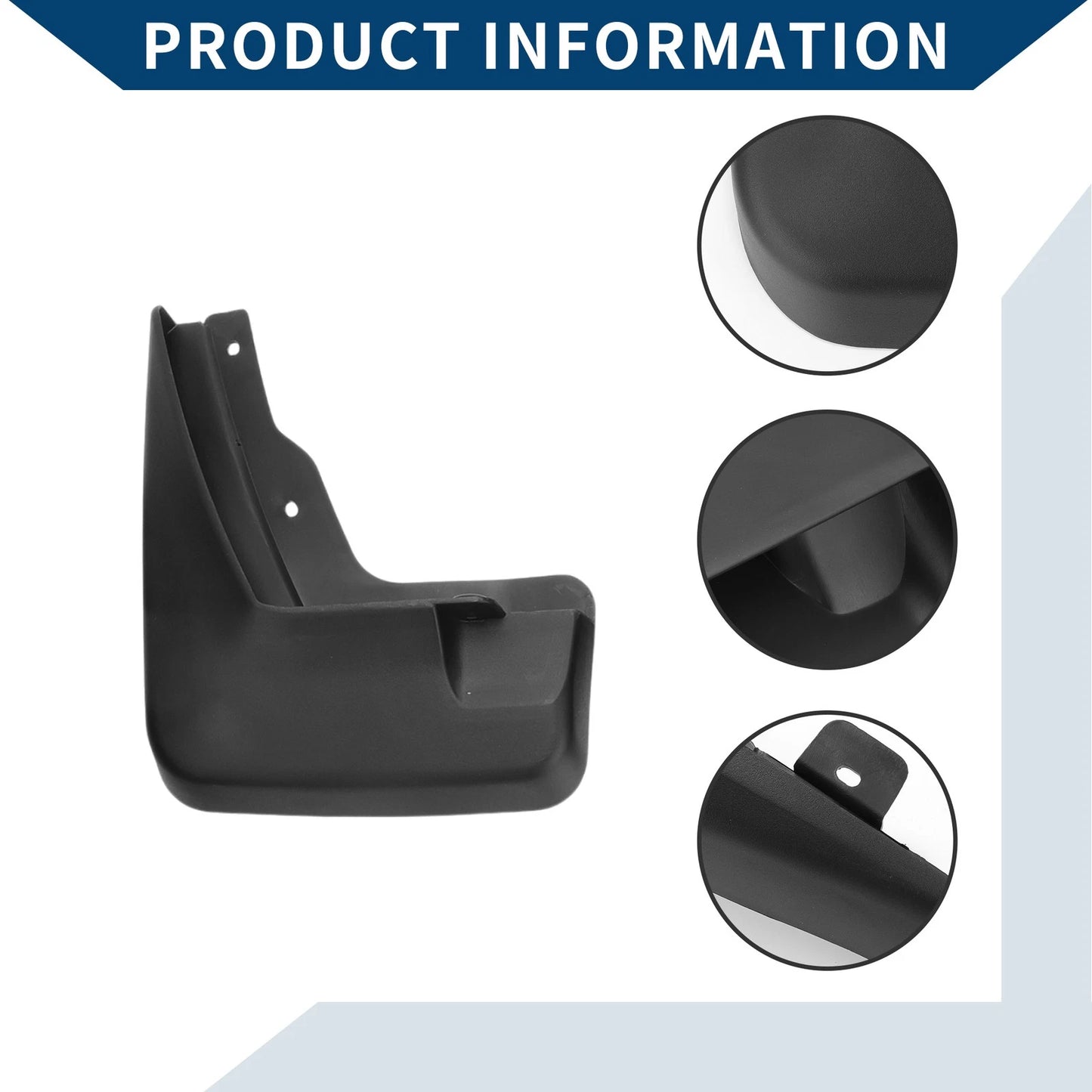Mud Flaps Splash Guards 1 Set for Land Rover Freelander 2 (2012-2016)