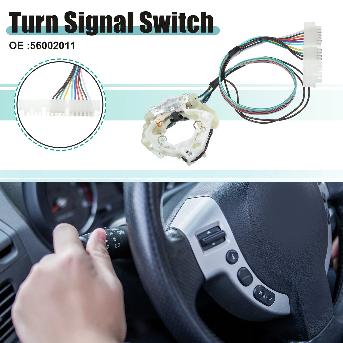 Turn Signal Switch for Chevrolet Malibu & K2500