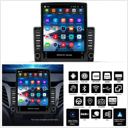 9.7" Vertical Car Stereo Radio GPS Head Unit for Hyundai I40 (2010-2021)