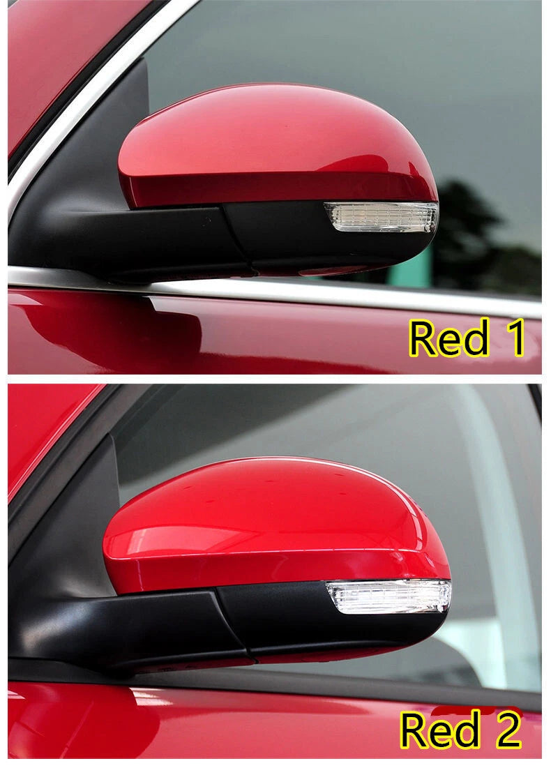 2 x Left/Right Mirror Cap Cover Shell for VW Tiguan (2008–2017)