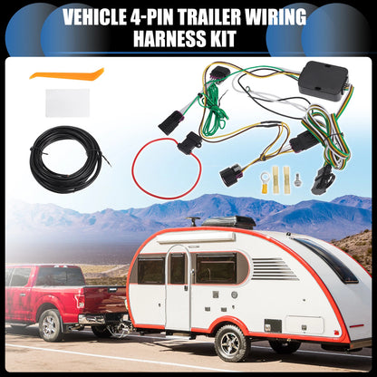 4-Pin Trailer Wiring Harness Kit for Ford Transit-150 (2015-2022)