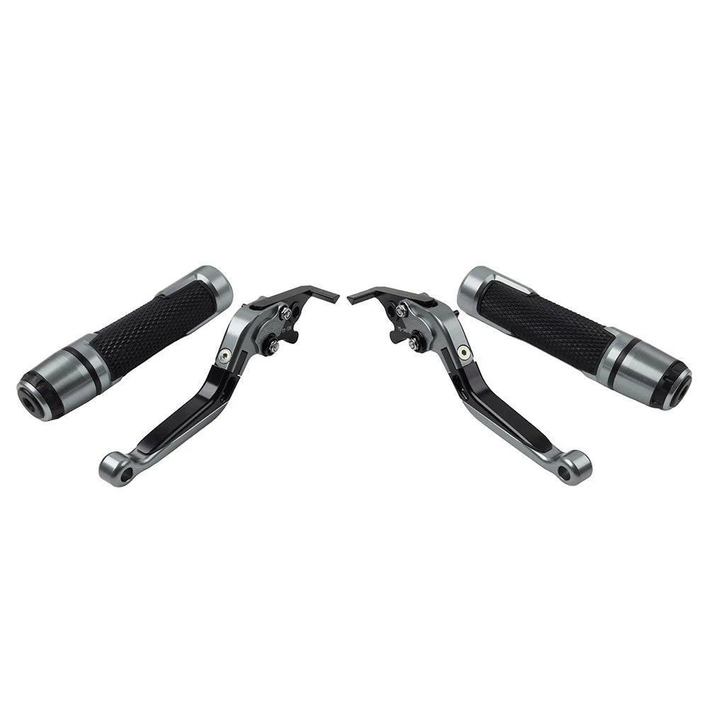 Folding Extendable Brake Clutch Levers Grip Set for Ducati Monster 659