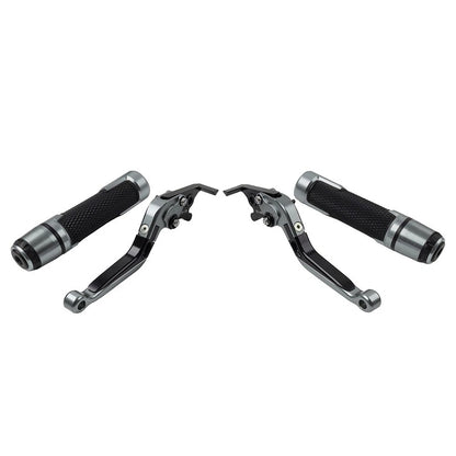 Folding Extendable Brake Clutch Levers Grip Set for Ducati Monster 659