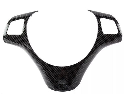 Carbon Fiber Steering Wheel Trim Cover for BMW E90 E92 M3 (2007-2013)